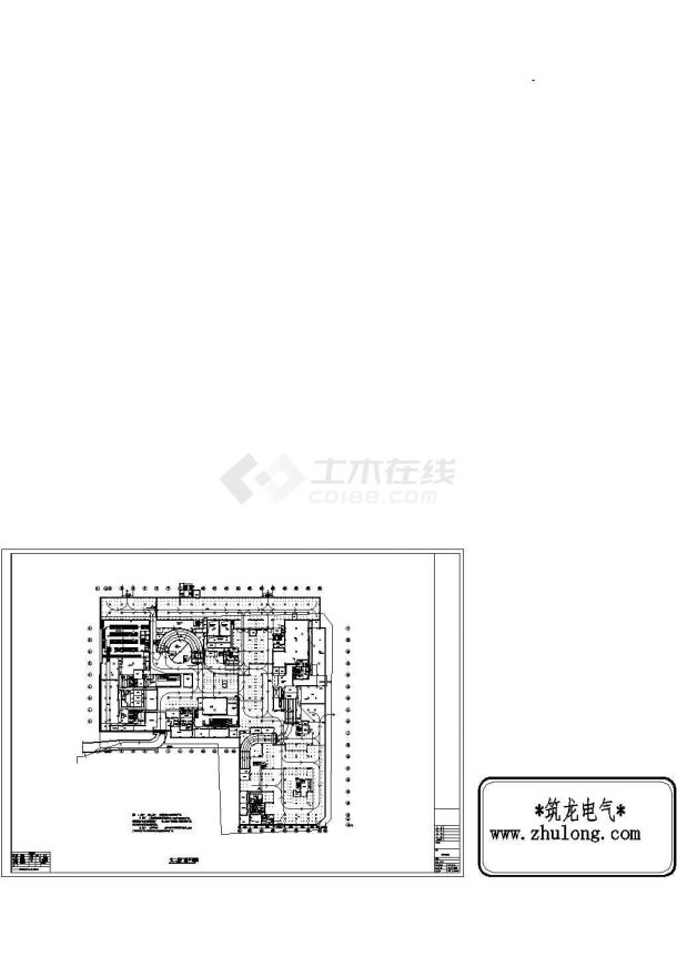 [沈阳]某百货店广播弱电工程图纸-图二