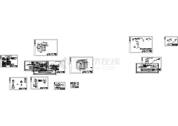 【湖北】某医院废水处理工艺设计流程施工图纸-图二