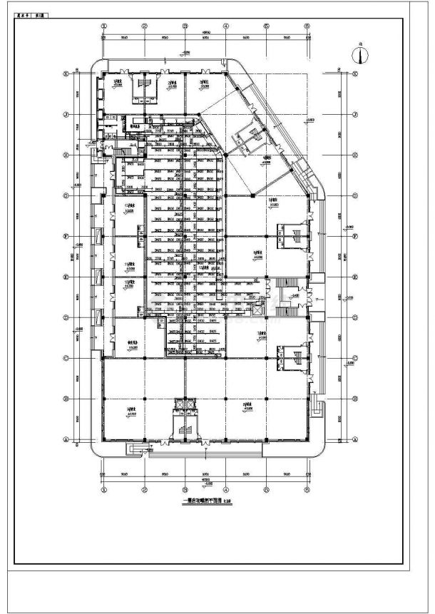 [辽宁]三层农贸市场及地下车库给排水消防全套施工CAD图（甲级设计院）-图一