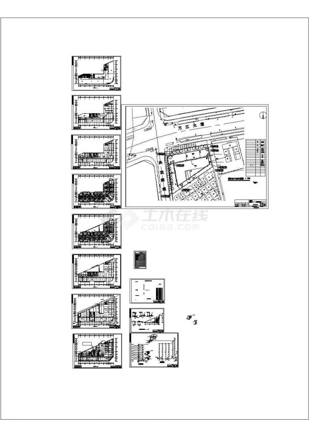 某农贸市场综合楼消防设计施工图.共四十二张（甲级设计院设计）-图一