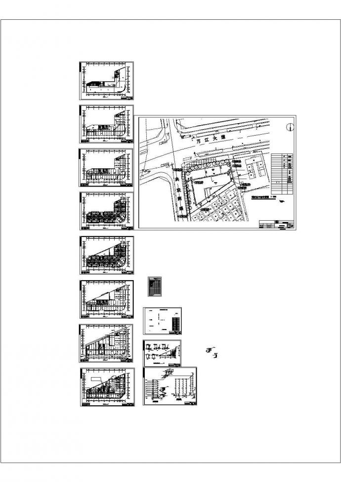 某农贸市场综合楼消防设计施工图.共四十二张（甲级设计院设计）_图1