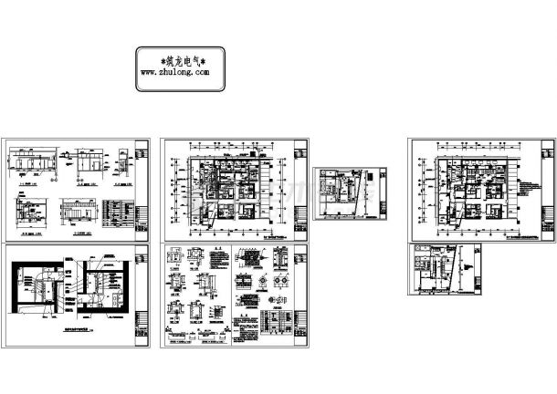 [深圳]超高层写字楼全套电气施工图纸130张-图二