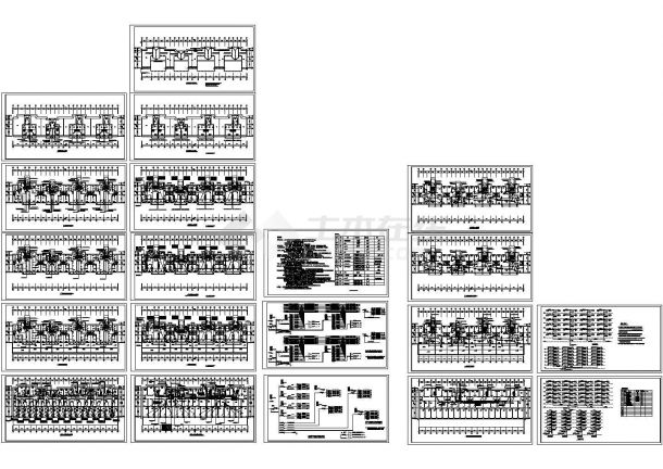 某小区六层住宅电气设计施工图-图二