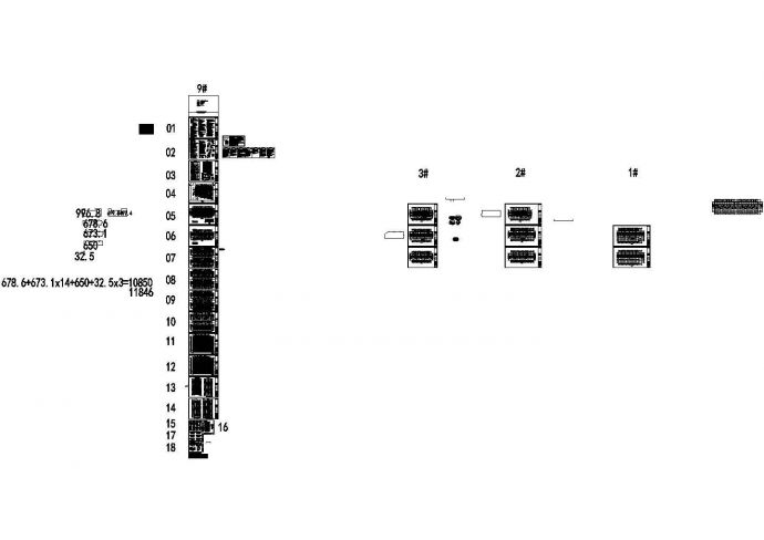 某高层框剪结构单元式住宅楼设计cad全套建筑施工图（含设计说明）_图1