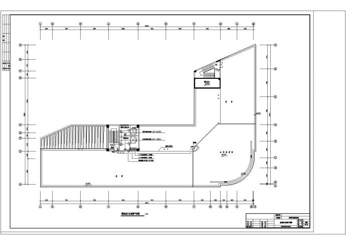 某农贸市场综合楼消防设计施工CAD图_图1