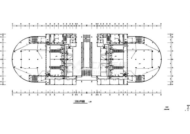 某14131平方米三层食堂电气设计施工图-图一