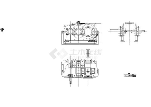 减速器加工生产图纸，完整版-图一