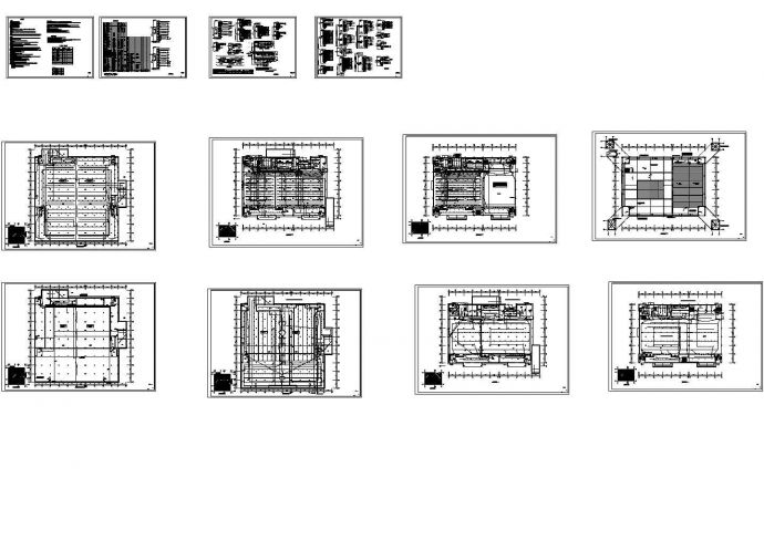 某实验中学餐厅建筑电气设计图_图1
