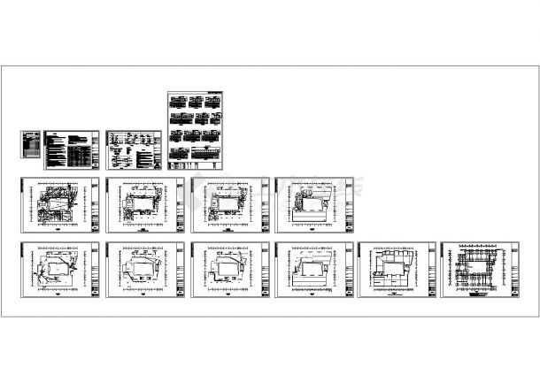 某四层幼儿园建筑电气施工图纸-图二