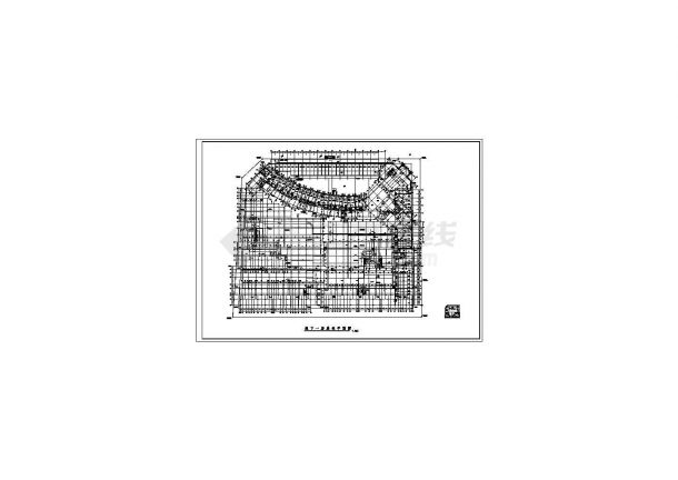 青岛市某2810平米18层公寓住宅楼建筑设计CAD施工图-图二