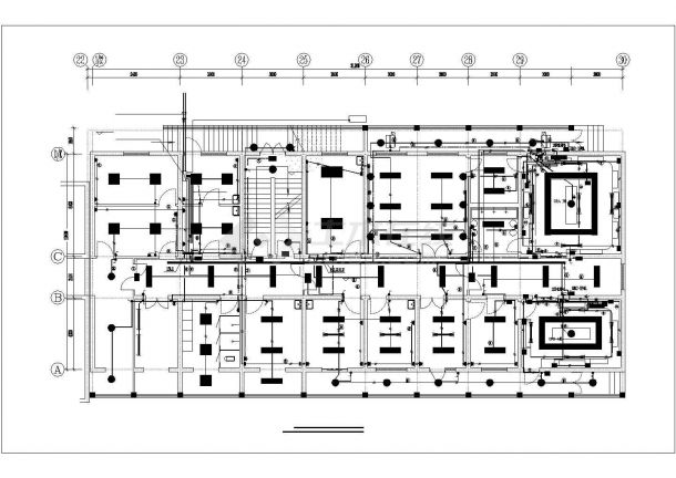 3层市人民医院病房楼改建电气施工图-图二