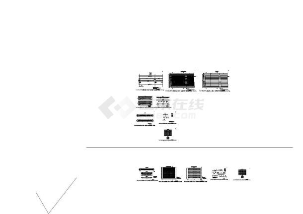 现浇空心板桥梁工程设计cad施工图-图二