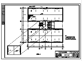 某市10层框架剪力墙结构公寓建筑结构施工cad图(含计算书，毕业设计)-图一