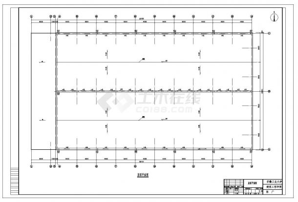 轻钢结构厂房设计工程施工图纸（含效果图）-图二