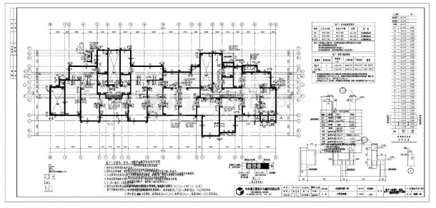 地下2层地上29层钢混剪力墙结构住宅楼结构施工图（含效果图）-图二