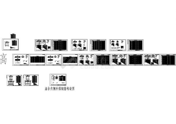 高填土钢筋混凝土盖板涵通用设计施工图（20张多孔径）-图一