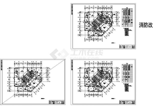 五层平面图纸(F10建筑施工图)-图二