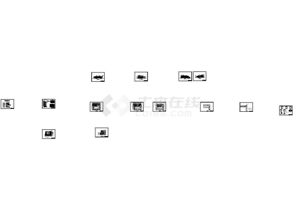 土木工程毕业设计_四层框架图书馆建筑施工cad图(含计算书，毕业设计)-图二