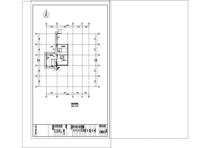 宿舍楼及食堂建筑给排水施工cad非常标准图纸_图1