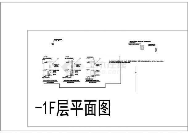 [安徽]住宅楼给排水及消防设计施工图（雨水系统）cad图纸设计-图一