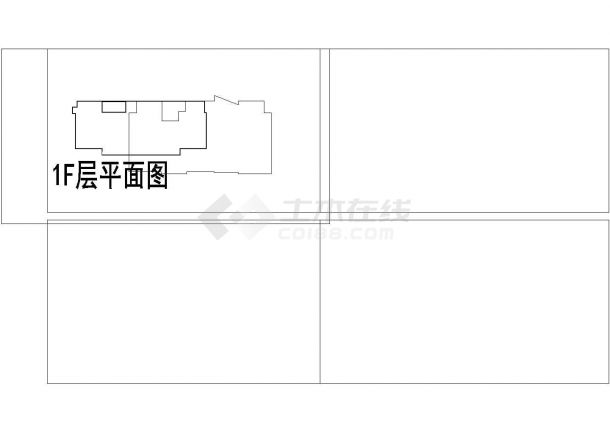 [安徽]住宅楼给排水及消防设计施工图（雨水系统）cad图纸设计-图二