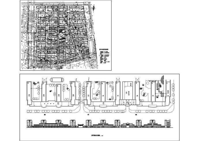 总用地10公倾住宅总户数2171户小区总体规划总平面图_图1