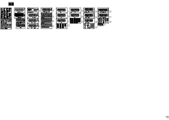 18层剪力墙住宅结构施工图(素混凝土刚性复合地基)，31张图纸_图1
