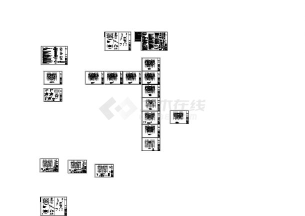 20层剪力墙结构住宅楼结构图（人工挖孔桩），19张图纸。-图一