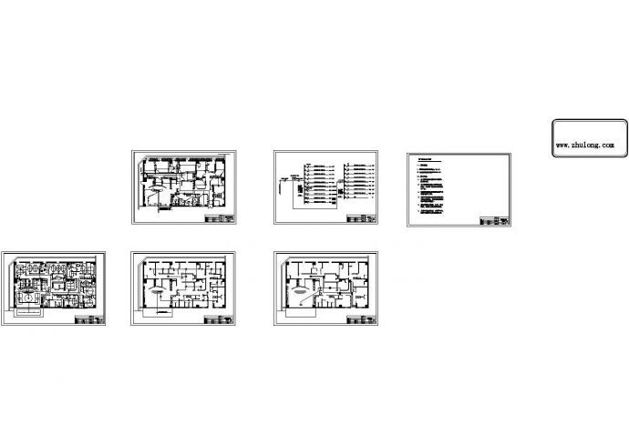 某美容院装修电气详细设计施工图_图1