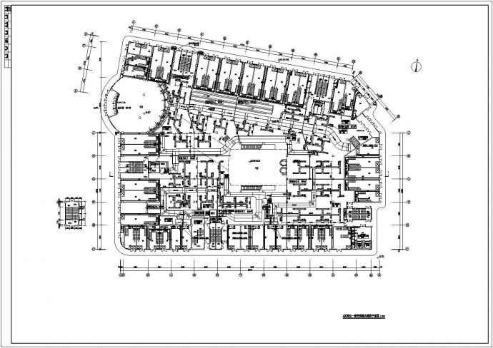 四层商场购物中心空调通风排烟系统设计施工图_图1