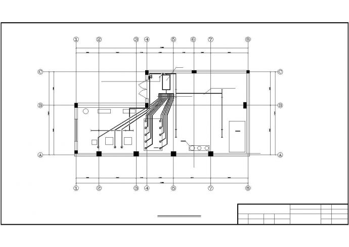 工厂电锅炉配电系统设计方案cad图纸，共一份资料_图1