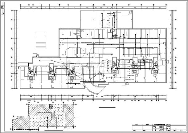 某高层住宅电气CAD设计图纸-图二