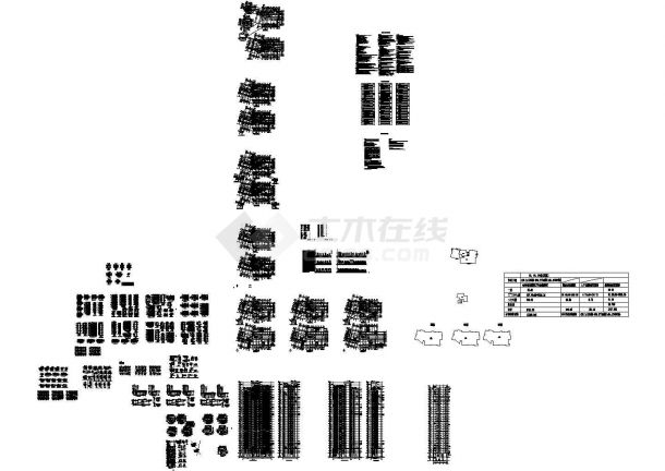 [镇江]某二十八层简欧式住宅楼建筑CAD施工图-图一