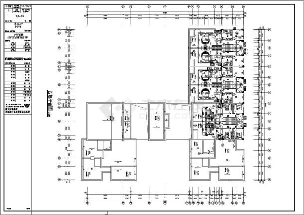 宜昌合院联排全套施工cad图-图二