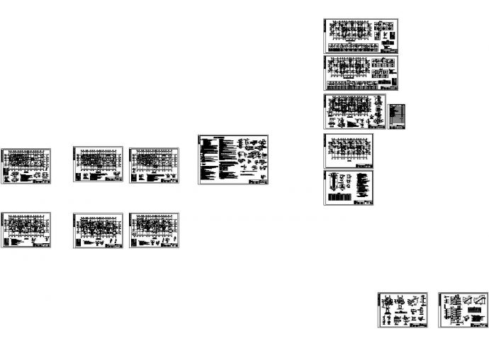 框剪住宅结构施工图（14层桩基础），15张图纸_图1