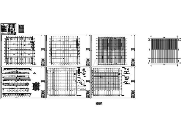 厂房设计_[苏州]某15211.8平方米单层厂房建筑设计cad施工图-图二