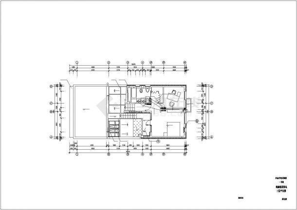 世博住宅（别墅）示范楼CAD电气图-图一