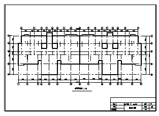 某市十层框架结构住宅楼建筑施工cad图(含计算书，毕业设计，结构图)-图一