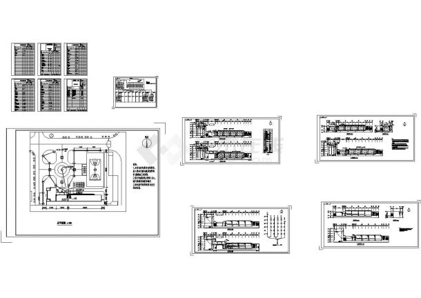 六层教学楼建筑电气施工图纸-图二