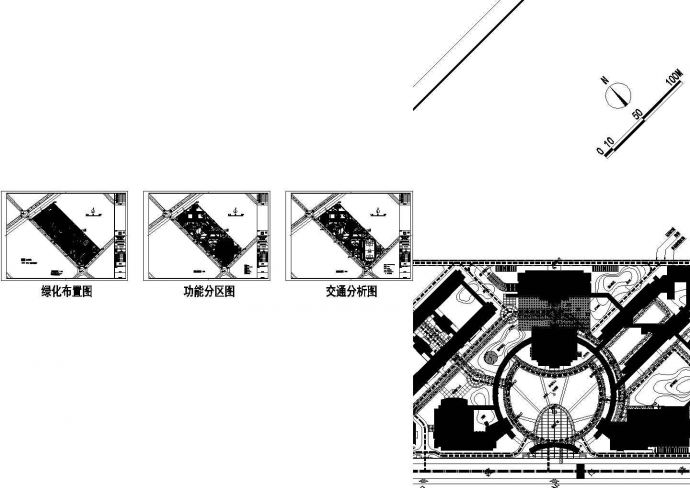 安徽某中学规划建筑设计文本_图1