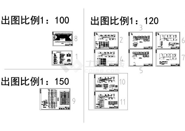 [四川]高中教学综合楼建筑电气施工图纸-图一