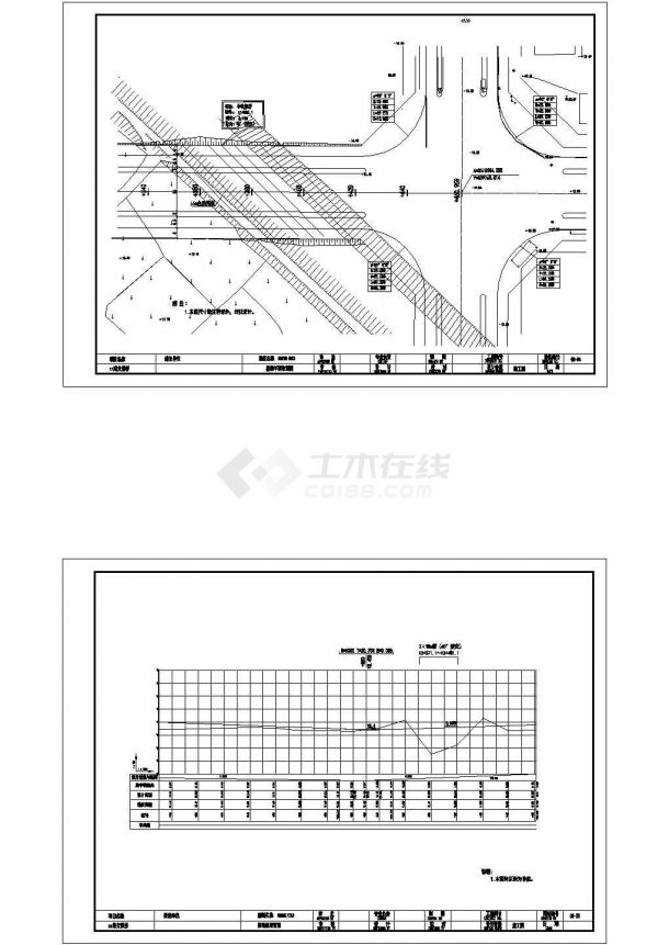 滁州某路交通桥设计施工图-图二