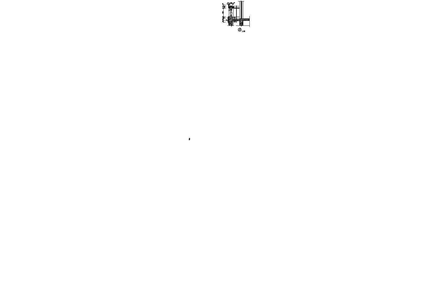 某高档小区住宅楼栏杆施工全套非常标准设计cad图纸