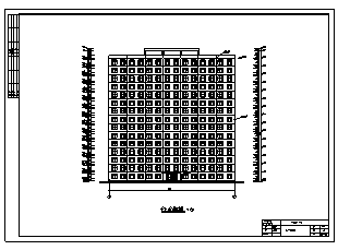 住宅楼设计_某市十五层剪力墙结构住宅楼建筑结构施工cad图(含计算书，结构图)_图1