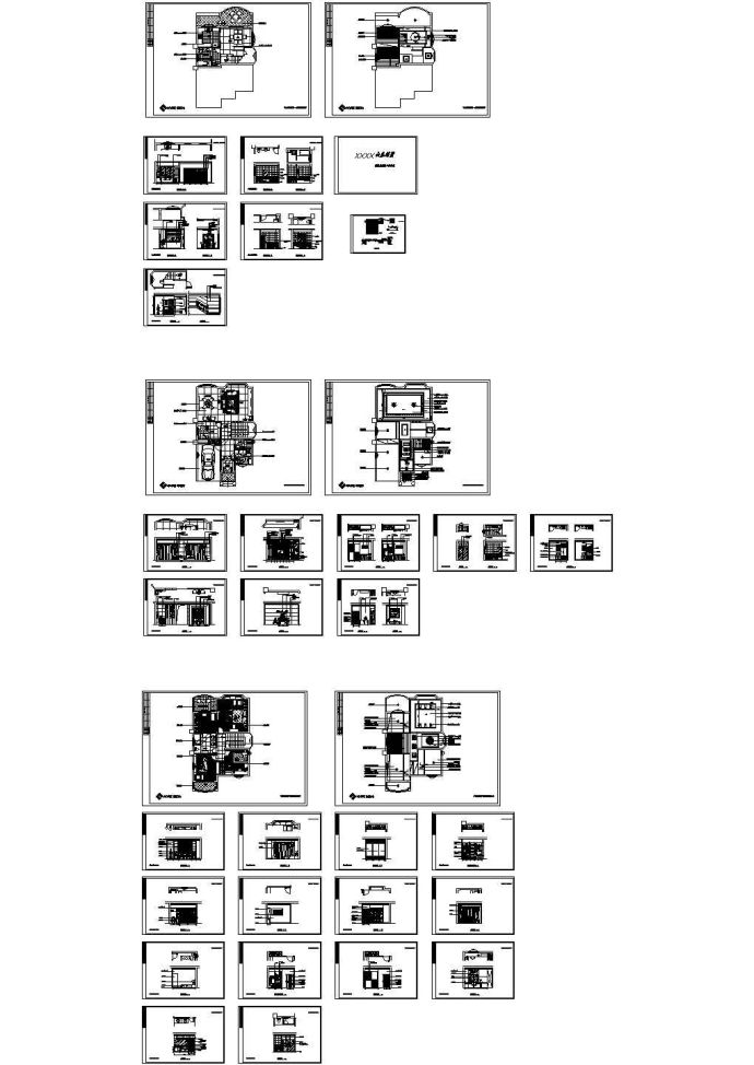 欧式风格某三层别墅装修图_图1