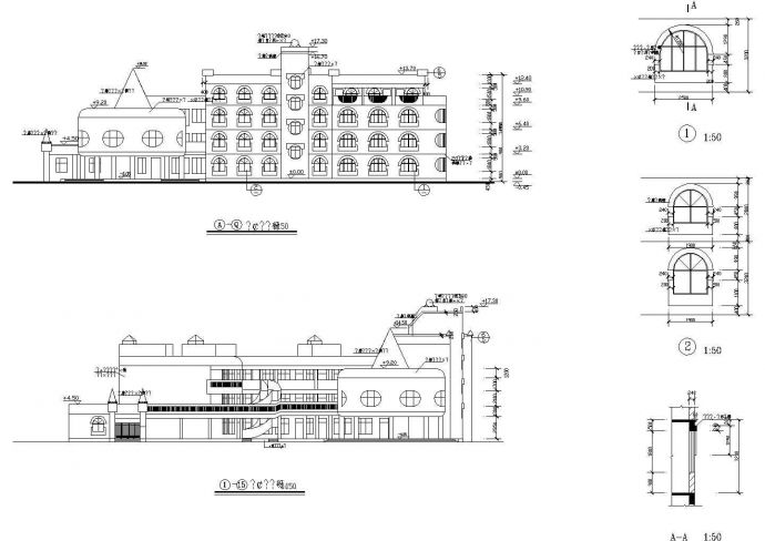 某市幼儿园建筑设计cad施工图_图1