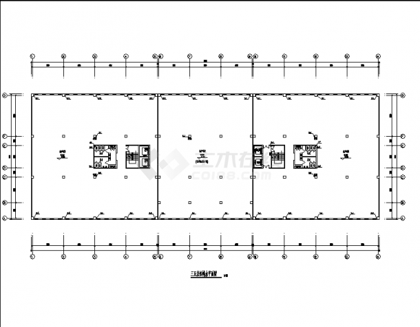 安徽二套厂区生产研发楼给排水系统设计施工cad图纸-图二