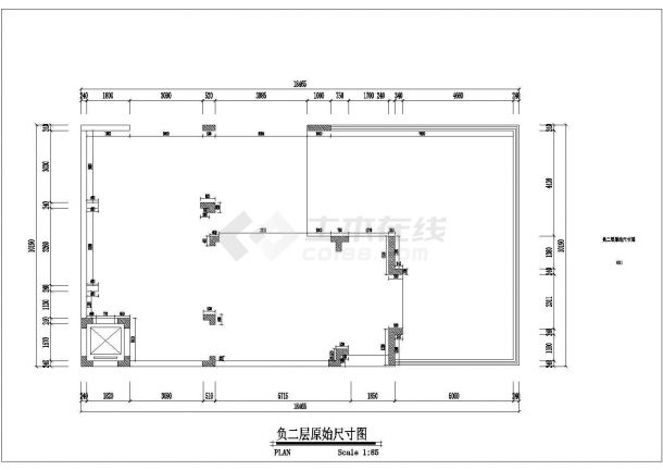 五层别墅施工图和效果图CAD图纸-图二