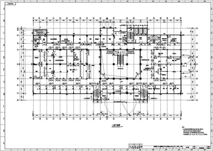某十七层中心医院综合楼建筑施工图纸_图1