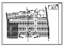 某市地上二层带地下四层商场地库给排水施工cad图(含消防设计)-图一